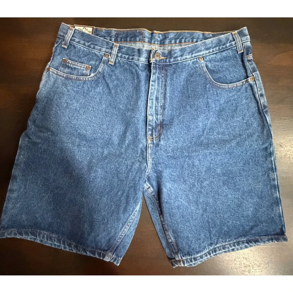 Vintage NWT Men's 38 Flying A Jeanswear Relaxed Fit Denim Shorts Blue Cotton